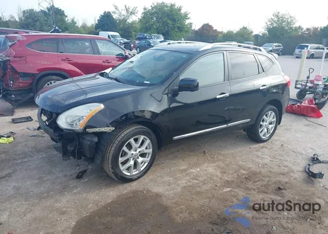 2013 Nissan Rogue Sv W/Sl Pkg from USA, damaged, VIN JN8AS5MV5DW104766